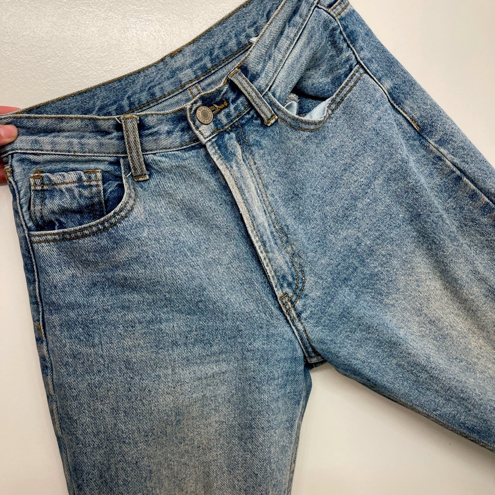 Jeans worn condition